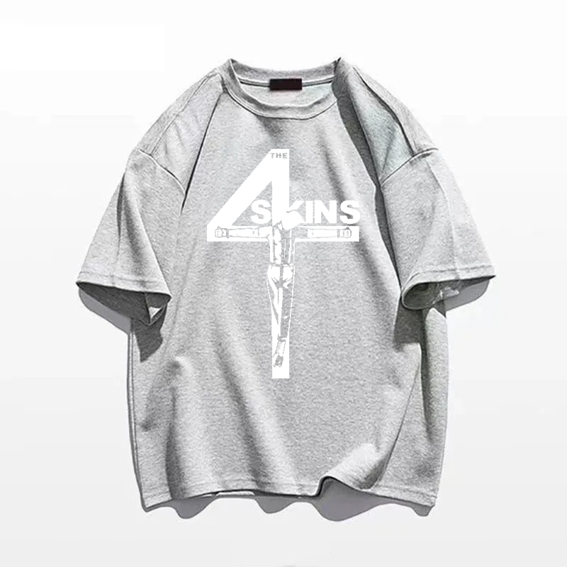 남성용 4 스킨 Oi 티셔츠, Uk 펑크 스트리트펑크  - Streetwear Brand Uk 리뷰 및 가격