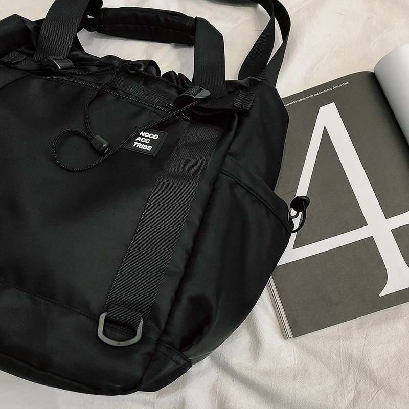 남성용 나일론 방수 메신저 백, 큰 숄더백, 유명 디자 - Streetwear Brand Bag 리뷰 및 가격
